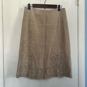 Siena Studio Leather Skirt.